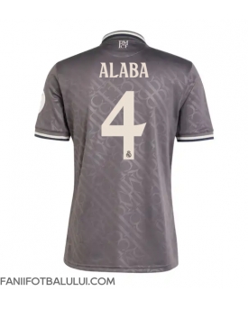 Real Madrid David Alaba #4 Tricou Fotbal Replică 2024-25 Barbati Treilea